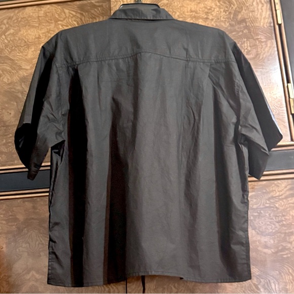 DEIJI STUDIOS Tie Up Shirt in Black Size M NWT - Picture 5 of 9